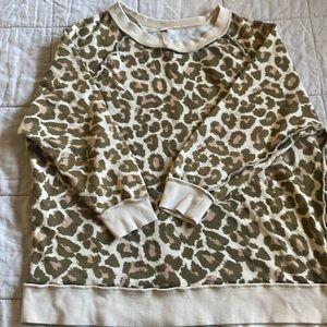 Free people raglan sleeve pullover size small